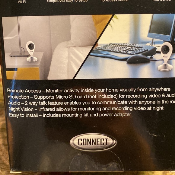Energizer Connect  Smart Indoor Camera New Sealed box - Picture 6 of 7